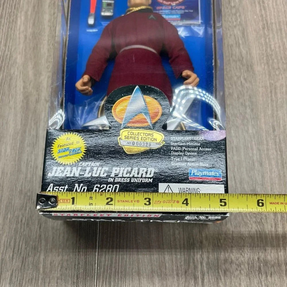 Star Trek Collector Series Captain Jean-Luc Picard Starfleet Edition - Playmates - Picture 11 of 11